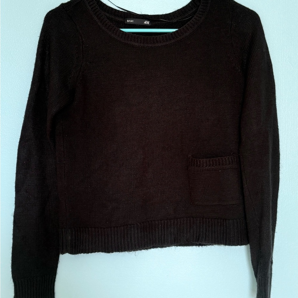 H&M Basic short sweater